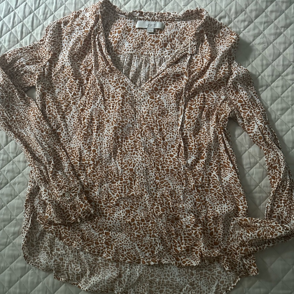 Loft blouse